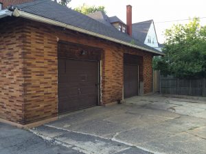 Ashland Avenue's garages.